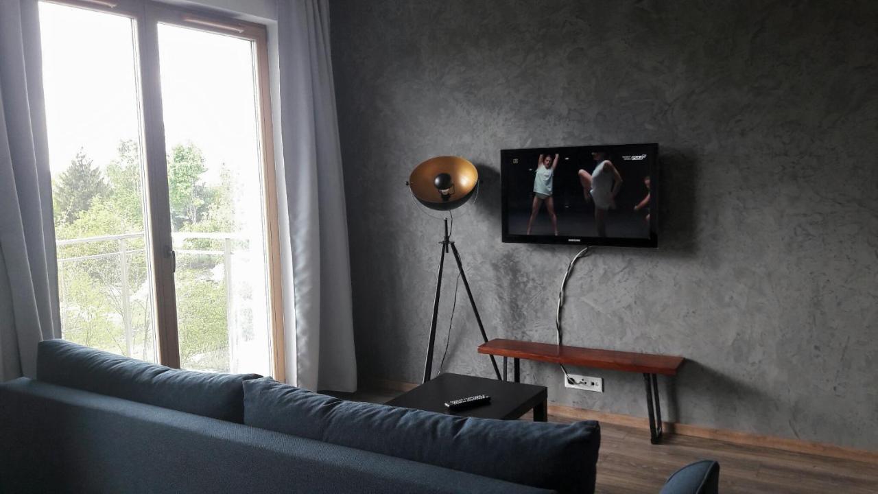 Silver Apartment In Wilanow Warschau Exterior foto